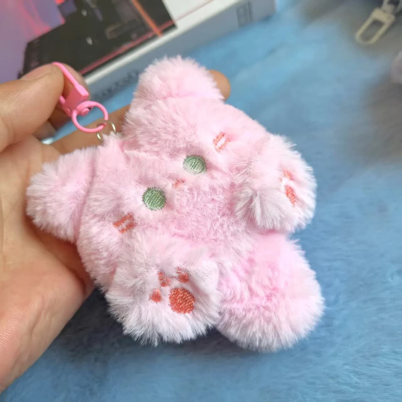 Colgante de Peluche de Gatito para Mochila o Bolso